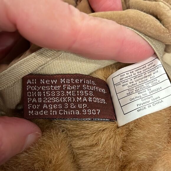 Vintage Jungle Joe Safari Friends Talking Teddy Bear - Picture 9 of 12